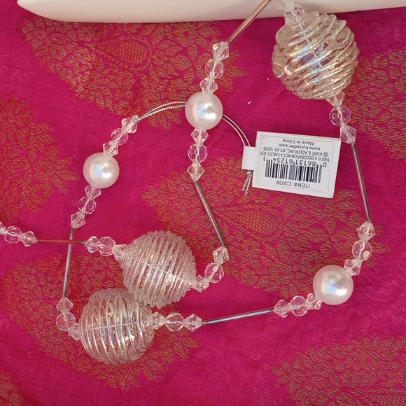 vintage Kurt S Adler Set of 3 Boxes Christmas Garland Beaded Strands w Box - Picture 2 of 16